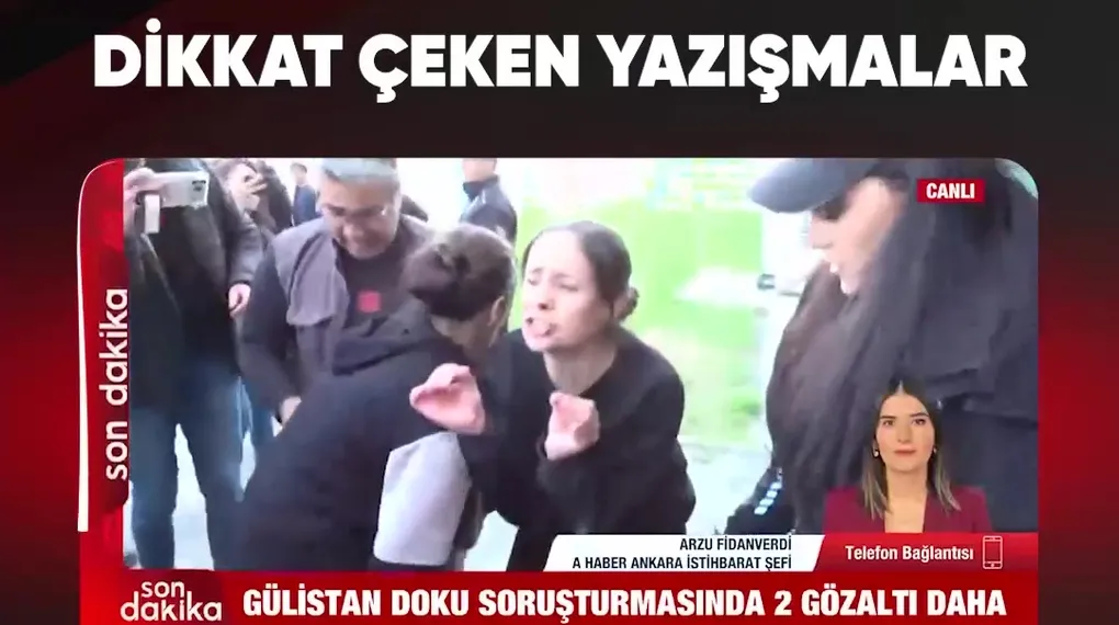 DOKU DOSYASINDA DİKKAT ÇEKEN YAZIŞMALAR