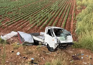 Gaziantep'te korkunç kaza! Pikap devrildi: Ölü ve yaralılar var