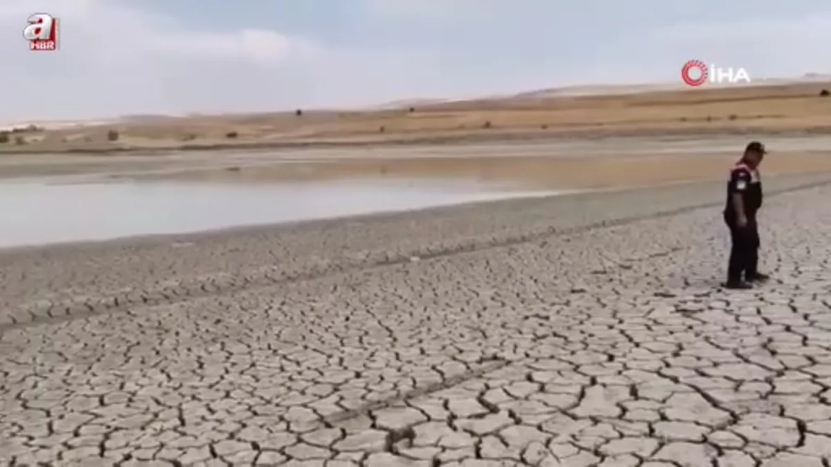 Yozgat'ta İğdeli Barajı kuraklık alarmı veriyor