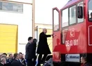 Bakan Turhan ilk yerli ve milli dizel elektrikli lokomotifi kullandı