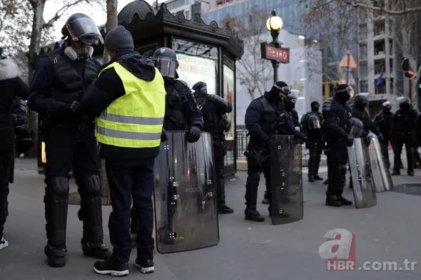 Fransa'da son dakika gelişmesi! Paris'te hayat durdu, gösteriler sürüyor 8