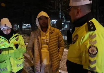 Alkollü sürücüden polise ilginç plaka cevabı: Allah Allah, düşmüş mü?