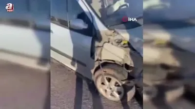 Otomobiller çarpıştı: 6 yaralı