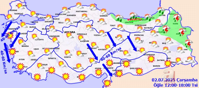 Meteoroloji uyardı: 5 Temmuz’da yeni dalga geliyor! Libya üzerinden Türkiye’yi etkisi altına alacak 9