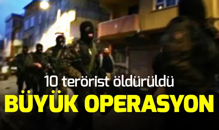 Tuncelide terör operasyonu