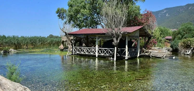 Muğla’da bulunan ’Kadın Azmağı’nda su seviyesi azaldı, insan girişi yasaklandı