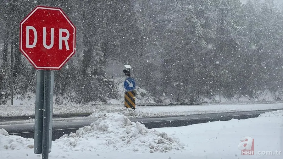 Yurt genelinde kar alarmı! A Haber ekipleri sahada 11