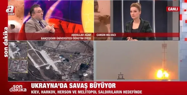 64 kilometrelik Rus konvoyu Kiev’e neden varamadı? Ukrayna neden müdahale etmiyor? A Haber canlı yayınında Abdullah Ağar’dan çarpıcı sözler