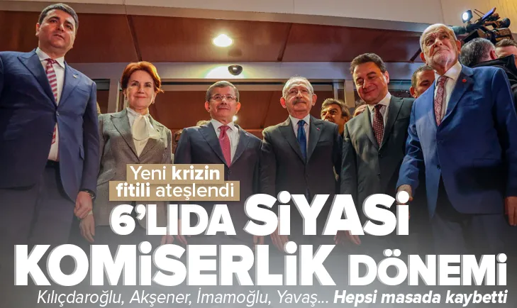 6’lı koalisyonda yeni krizin fitili ateşlendi