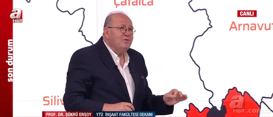 İstanbul'un en riskli "DEPREM" ilçeleri nereler? En sağlam hangi bölgeler? Prof. Dr. Şükrü Ersoy A Haber'de tek tek gösterdi: En tehlikeli yerler... 16