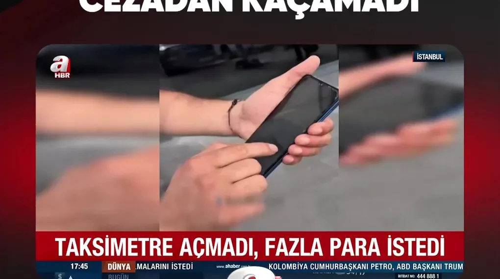 FAZLA PARA İSTEDİ CEZADAN KAÇAMADI