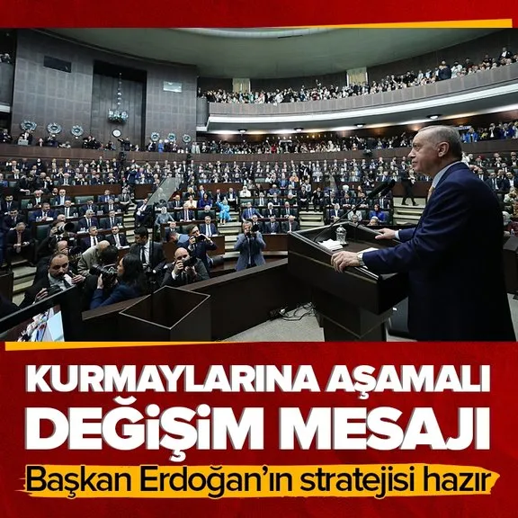 AK Parti kabuk değiştirecek! Başkan Erdoğan’ın stratejisi hazır! Kurmaylara aşamalı değişim mesajı