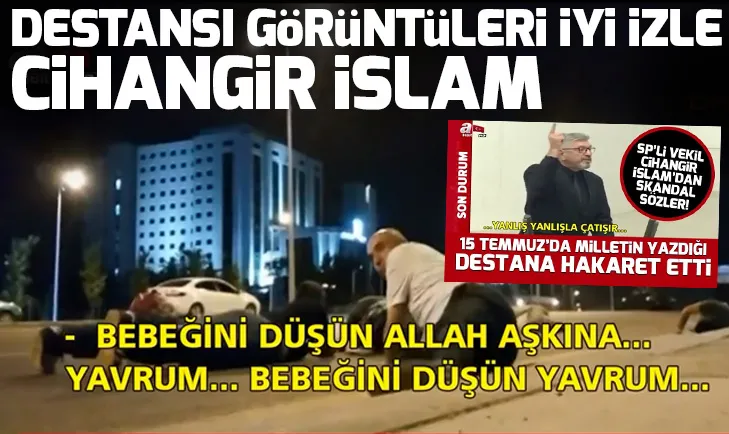 15 Temmuzda milletin yazdığı destana hakaret eden Cihangir İslam iyi izle!