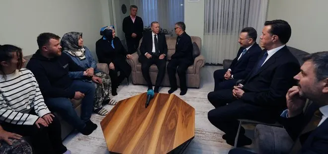 Başkan Erdoğan’dan şehit Sözleşmeli Er Muhammed Tunahan Evcin’in ailesine taziye ziyareti