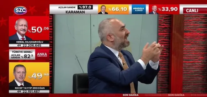 CHP medyasında bir seçim klasiği! Kılıçdaroğlu’nu önde gösterip vatandaşları saatlerce kandırdılar! Erdoğan öne geçince hava durumu yayını...