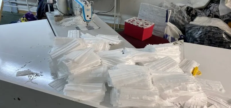 Son dakika: İstanbul'da operasyon! 1 milyon adet sahte maske ele geçirildi