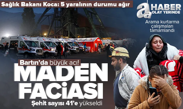 Bartın’da maden ocağında patlama!