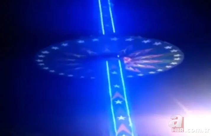 Lunaparkta büyük facia! Metrelerce yükseklikten yere çakıldılar 2