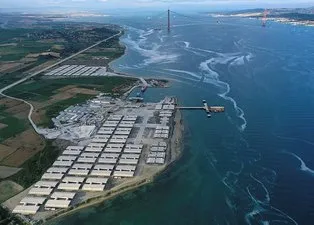 1915 Çanakkale Köprüsü'ne 2 bin işçi gece gündüz alın terini döküyor