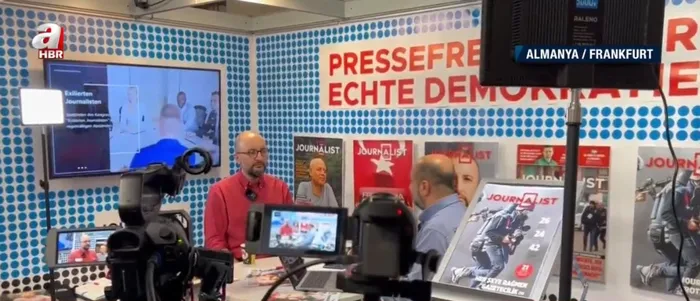 Son dakika: Almanya’da A Haber muhabiri İsmail Erel’e FETÖ’cü alçak Ercan Karakoyun’dan saldırı