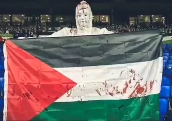 Real Sociedad'dan Filistin'e dev destek! Şampiyonlar Ligi'nde yasaklara rağmen susmadılar...