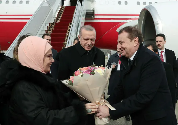 Başkan Erdoğan Rusya’ya ulaştı