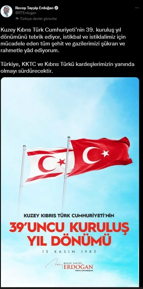 baskan-erdogandan-kktc-mesaji-39-kurulus-yil-donumunu-tebrik-ediyorum-1668533264265.jpg Başkan Erdoğan'dan KKTC mesajı: 39. kuruluş yıl dönümünü tebrik ediyorum - 2