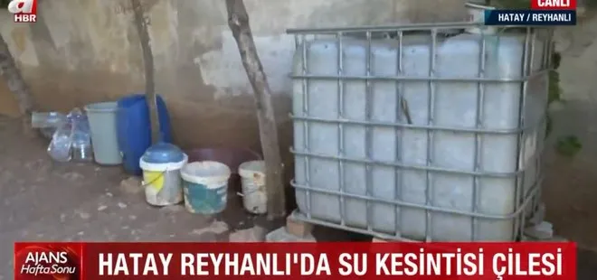 Hatay Reyhanlı’daki su kesintisi vatandaşı isyan ettirdi! CHP’li Belediye Başkanı Lütfü Savaş’a tepki: Bunun hesabını soracağız