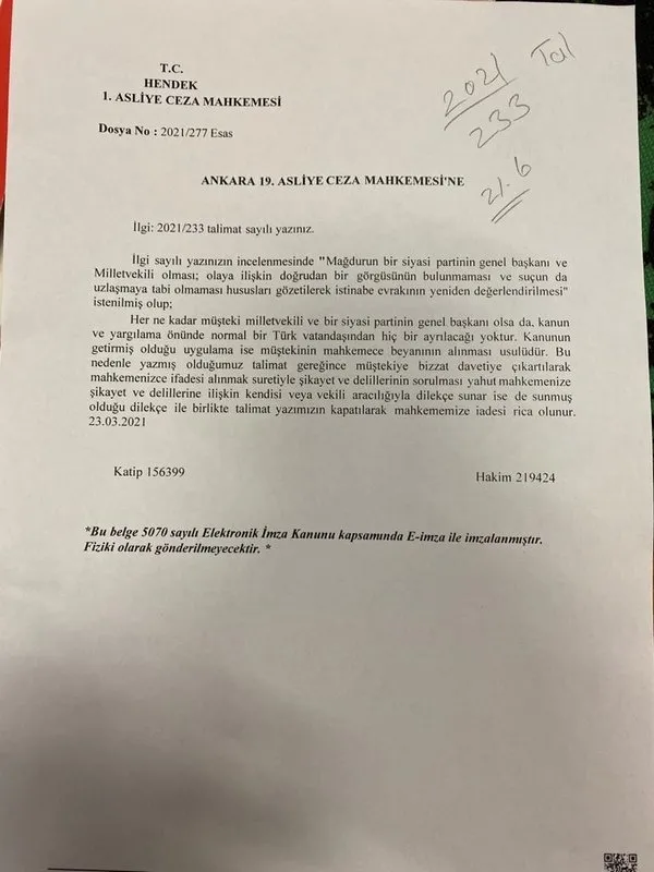 Son dakika | Devlet Bahçeli'ye hakaret davasında ilginç olay! Mahkeme hakimi: "Zorla getirilsin" - 1