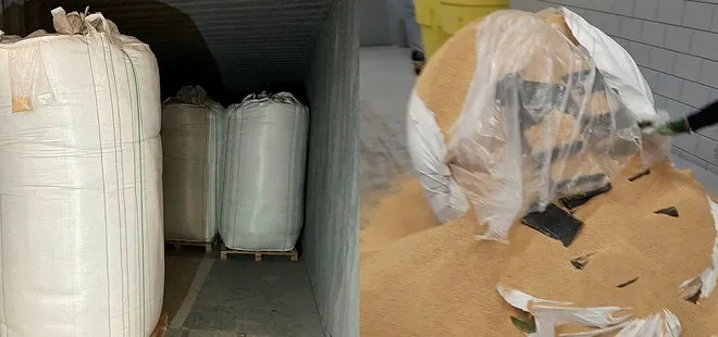 Hollanda’da 4 tondan fazla kokain ele geçirildi
