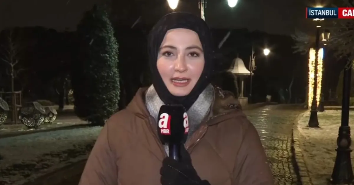 Megakentte yeniden kar yağışı başladı