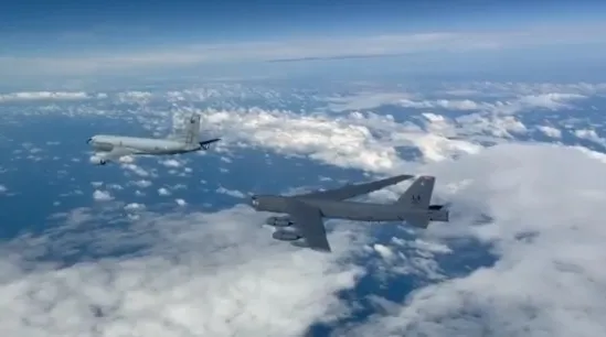 Türk F-16’ları ve ABD B-52’leri birlikte uçtu