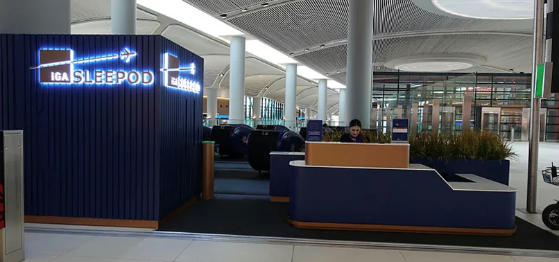 İstanbul Havalimanı'nda uyku kabini hizmeti başladı