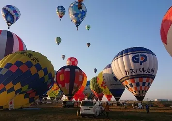 Görsel şölen yaşandı