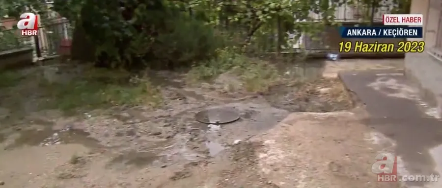 ABB’nin umursamadığı kanalizasyon sorunu A Haber devreye girince çözüldü 7