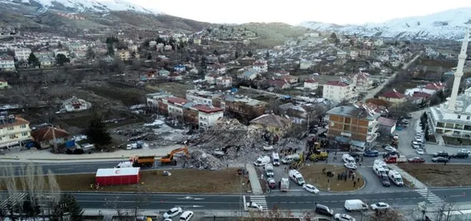 Cumhurbaşkanlığı İletişim Başkanlığı Elazığ depreminde son durumu paylaştı