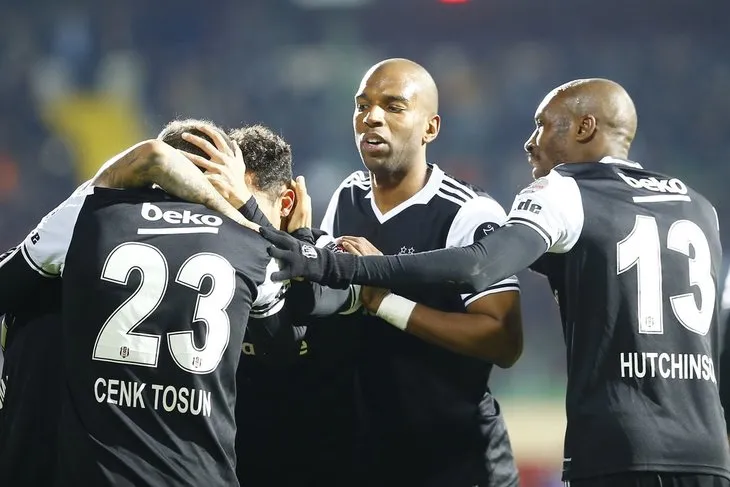 Aytemiz Alanyaspor - Beşiktaş maçından kareler