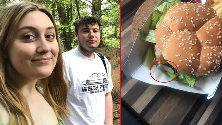 Ünlü fast- food zincirinde skandal olay! Az kalsın turşu diye yiyeceklerdi