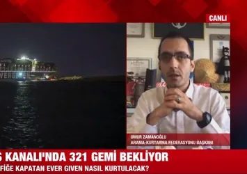 Nene Hatun gemisi Süveyş Kanalı'ndaki krize çözüm olur mu? Arama-Kurtarma Federasyonu Başkanı Zamanoğlu A Haber'de açıkladı