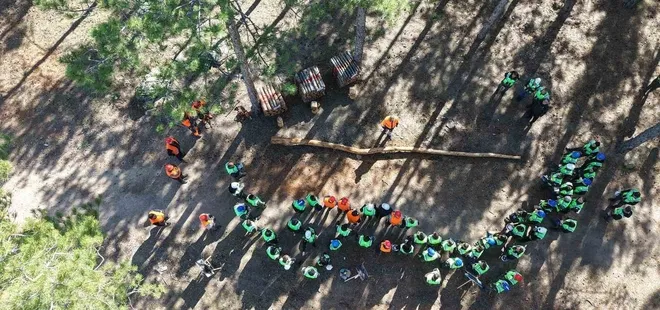 Aydın'da ormancılardan tatbikat