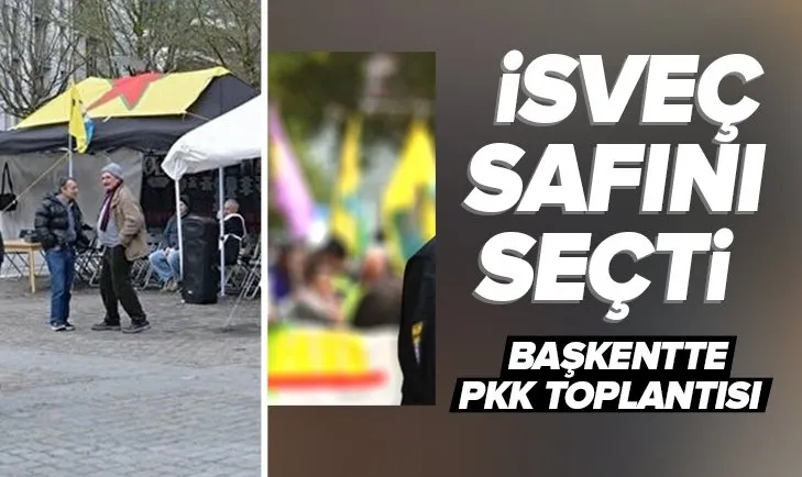 Terör destekçisi İsveç PKK’lıların toplantısına ev sahipliği yaptı