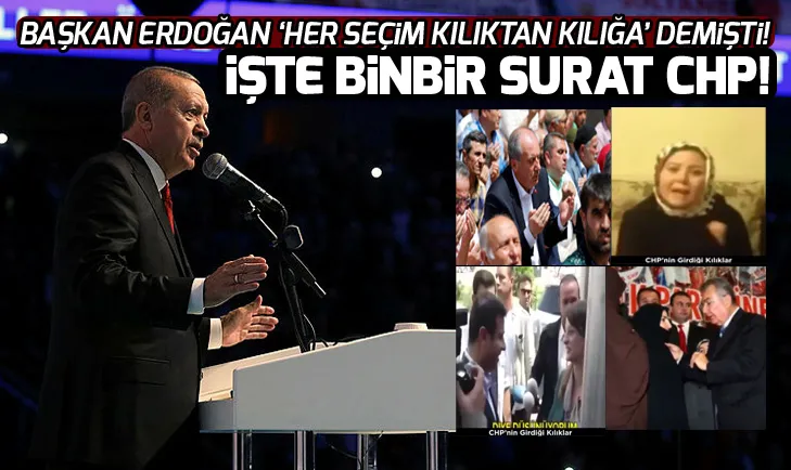 CHP her seçim ayrı kılıkta!