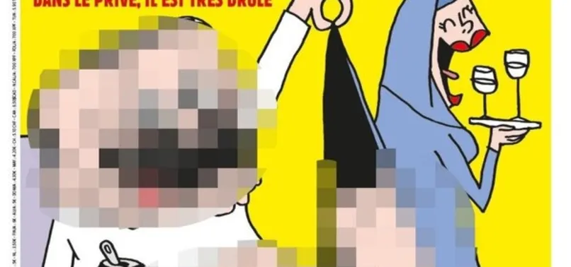Fransız dergisi Charlie Hebdo alçaklıkta sınır tanımadı! Skandal Başkan Erdoğan kapağının davası başladı
