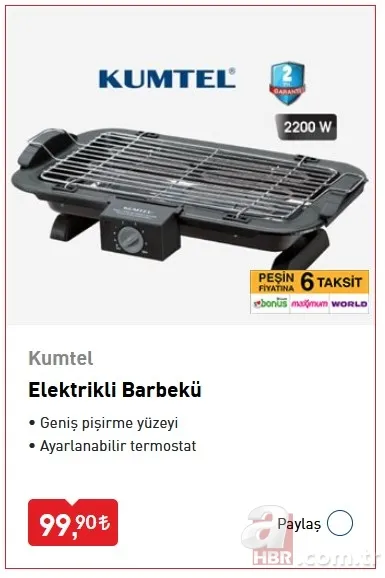 BİM cuma kampanyaları ile dikkat çekiyor! 24 Temmuz BİM aktüel ürünler kataloğunda o ürünler olacak 6