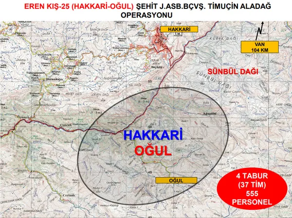 Son dakika: PKK’ya Eren Kış-25 darbesi! Dev operasyon başladı