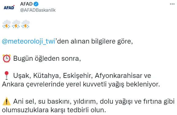 Meteoroloji Marmara'yı saat vererek uyardı! İstanbul'a gök gürültülü sağanak yağış geliyor | İşte 5 günlük hava durumu - 5