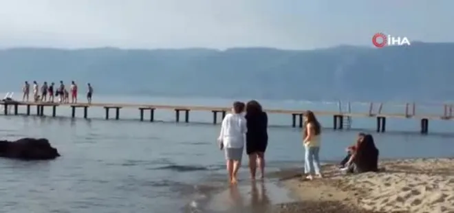 Kuzey Ege'de deniz sezonu henüz bitmedi