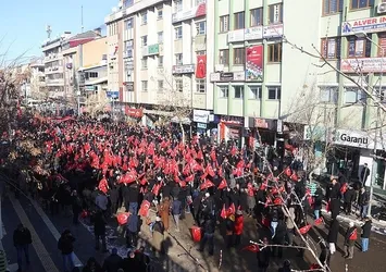 Bingöl’de ‘milli birlik’ yürüyüşü gerçekleştirildi
