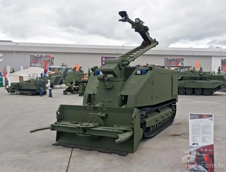 Kalaşnikof’un Rus ordusu için ürettiği araçlar