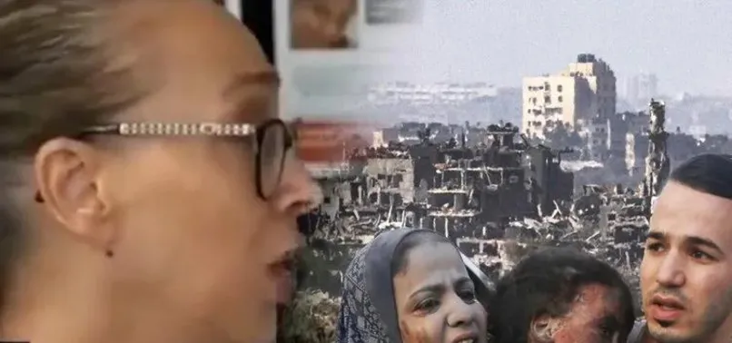 Yahudi kadın Gazze halkını böyle hedef aldı: Umrumda değiller! Skandal sözler